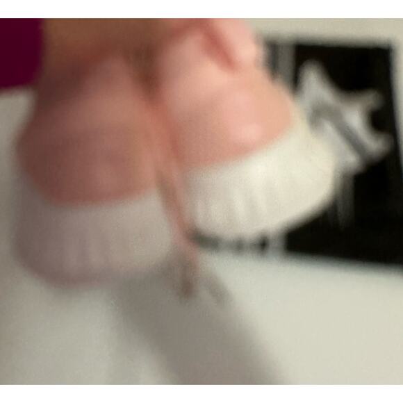 New women pink slip-on lightweight breathable 9 (39.5) tennis athletic sneakers - Picture 4 of 9